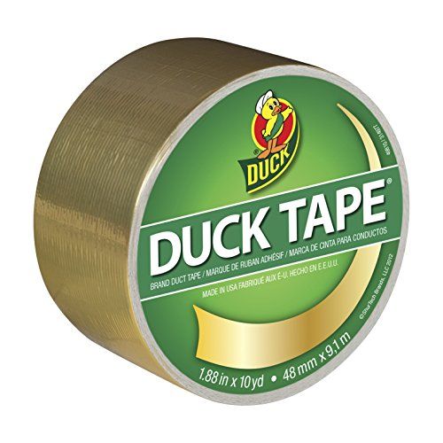 Eend Tape Effen Kleuren Goud