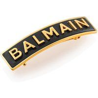 BALMAIN HAIR COUTURE Gold Plated Barrette Medium