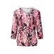 Dreamstar top met print - roze