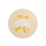 Questo Casa Ronde Digitally Printed Mouse Pad, Non-Slip Base, for Office and Home, Diameter: 22 cm