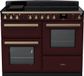 Falcon ESDLO110EIPBOR/AB-E1 Fornuis - Bordeaux met antieke messing - 110 cm