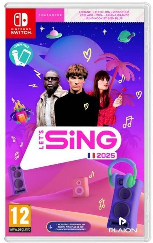 Koch Media Let's Sing 2025 - Nintendo Switch - Standard edition - Nintendo Switch gamecard
