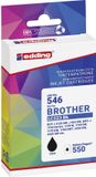 Edding Inktcartridge vervangt Brother LC-223BK Compatibel Zwart EDD-546 18-546-01