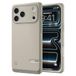 Spigen Classic LS MagFit Hoesje Geschikt voor Apple iPhone 17 Pro Max | Back Cover Compatibel met MagSafe | Beige & Grijs