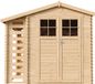 Timbela M386F+M386G - Abri de jardin en bois - remise à bois - 4,33 m² - 206x272xH224 cm - avec plancher