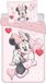 Minnie Jerry Fabrics Minnie Mouse Dekbedovertrek Balloon - 140 x 200 cm - Katoen roze