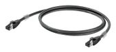 Weidmüller IE-C6FP8LE0080M40M40-E câble réseau Noir 8 m Cat6a S/FTP