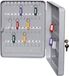 Alco Armoire à clés - 200x160x80mm - Gris - Pour 20 clés - AL-890-33