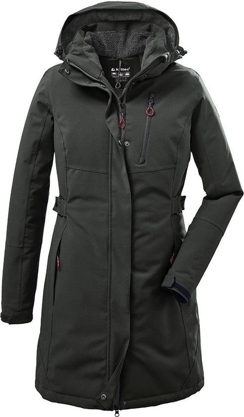 Killtec outdoor parka KOW 165 - Donkergroen
