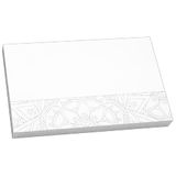 Zelfklevende Mandala Notes Zelfklevende notities 125 x 75-12 stuks, wit