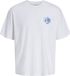 JACK&JONES JORVACATION TEE SS CREW NECK TG JNR Jongens T-shirt Wit Katoen Maat 128