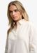 Superdry Classic Rugby Top Femme Manches Longues Coupe Oversize Coton Desert Bone Blanc Cassé Taille 12