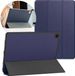 iMoshion Étui pour tablette Samsung Galaxy Tab A9 Plus - Étui à rabat - Bleu foncé