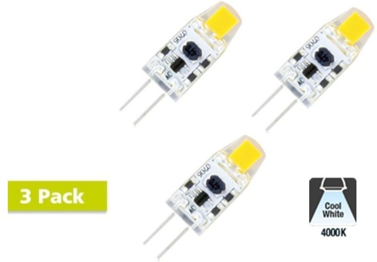 Integral 3 Pack - G4 LED Lamp - 1.1W - 110 Lumen - 4000K - Neutral White