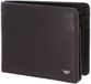 Golden Head Leren portemonnee Polo RFID Protect Scheintasche mit RV 1364 Dunkelbraun
