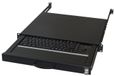 Aixcase AIX-19K1UKDETB-B Clavier Industriel USB + PS/2 QWERTZ Allemand Noir
