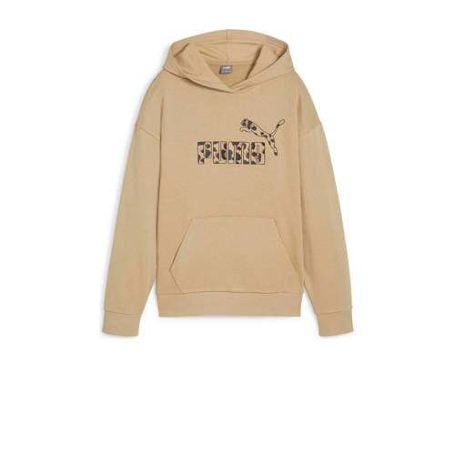 Puma Puma hoodie beige/panterprint