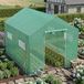 Solidchoice - Serre à porte coulissante 3 x 2 x 2 m avec cadre en acier