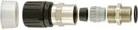 HellermannTyton 166-22100 HGL13-SCG-M16 Slangbevestiging Zwart 9.80 mm Recht 1 stuk(s)