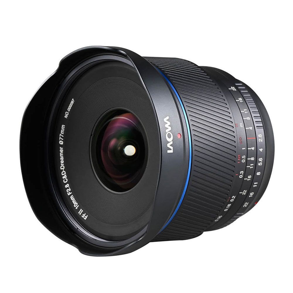 Laowa 10mm f/2.8 Zero-D FF Manual Focus Ultra Wide (14-Blade Aperture) Canon RF-mount objectief