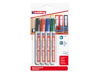 Edding Viltstift 3000 rond assorti 1.5-3mm blister à 4st