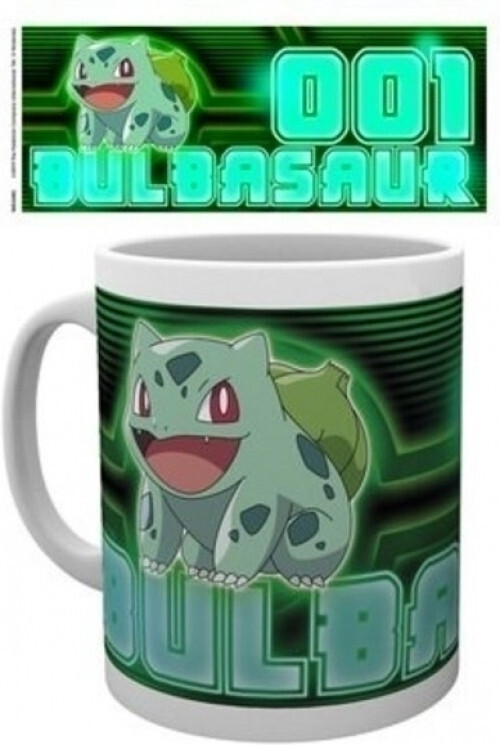 Hole in the Wall pokemon - bulbasaur glow mug