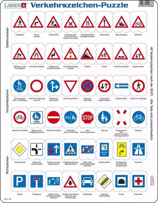 Larsen Maxi OB3 Vormpuzzel - 48 stukjes - Kinderen