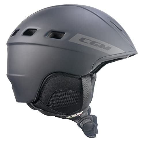 CGM Primo Skihelm - Zwart Mat - Maat M (54-58cm) - Unisex - Volwassenen