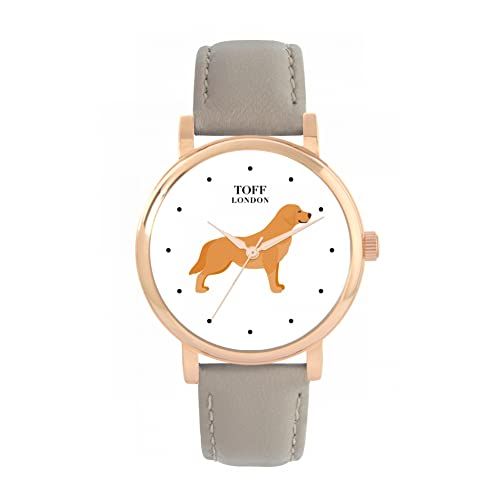 Toff London Golden Retriever Hondenhorloge - 5059911115575