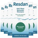 Resdan Shampoo Anti-roos Normal à gras 6 x 125 ml