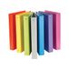 Ringmap A4, 4 ringen, 30 mm, gecoat karton, reliëf, diverse kleuren, 20 stuks