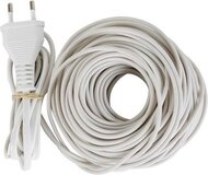 Perel Verwarmingskabel - 6 m - Wit/Zwart