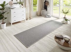 BT Carpet Loper sisal-look binnen & buiten Nature - zilver 80x500 cm