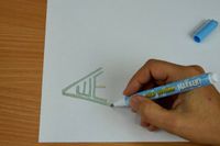 Wedo Creatieve markeerstiften GOUD + OUTLINE, etui van 6 stuks