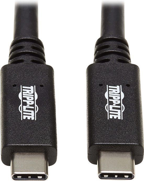Tripp Lite U420-20N-G2-5A USB-kabel 0,5 m USB 3.2 Gen 2 (3.1 Gen 2) USB C Zwart