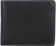Picard Diego Portemonnee Leer 11 cm - Mannen - Horizontaal - Zwart