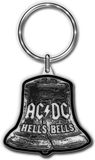 Razamataz AC/DC Hells Bells Sleutelhanger - Zwart/Zilverkleurig