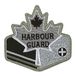 HKM patches, stof, wit/zwart/grijs, één maat