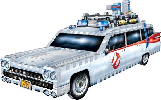 wrebbit 3D Puzzle - Ghostbusters ECTO-1 (280 stukjes)