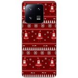 Xiaomi Bedrukt siliconen hoesje compatibel met Xiaomi 13 Pro pull de noel santa