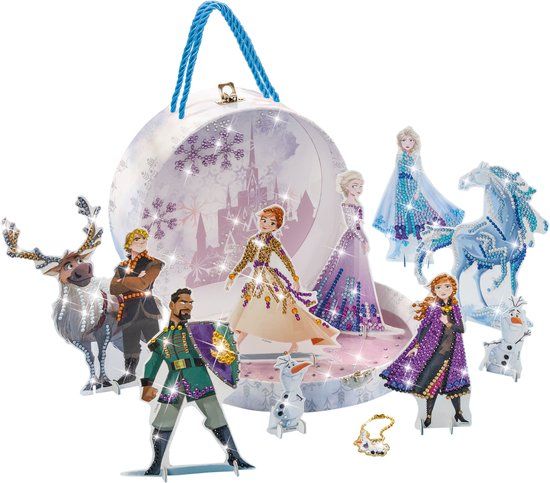 Totum Disney Frozen 2 Diamond Painting Studio met Anna en Elsa