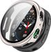 Wigento Samsung Galaxy Watch 9 8 44mm Beschermhoes + Beschermglas H9 Kunststof