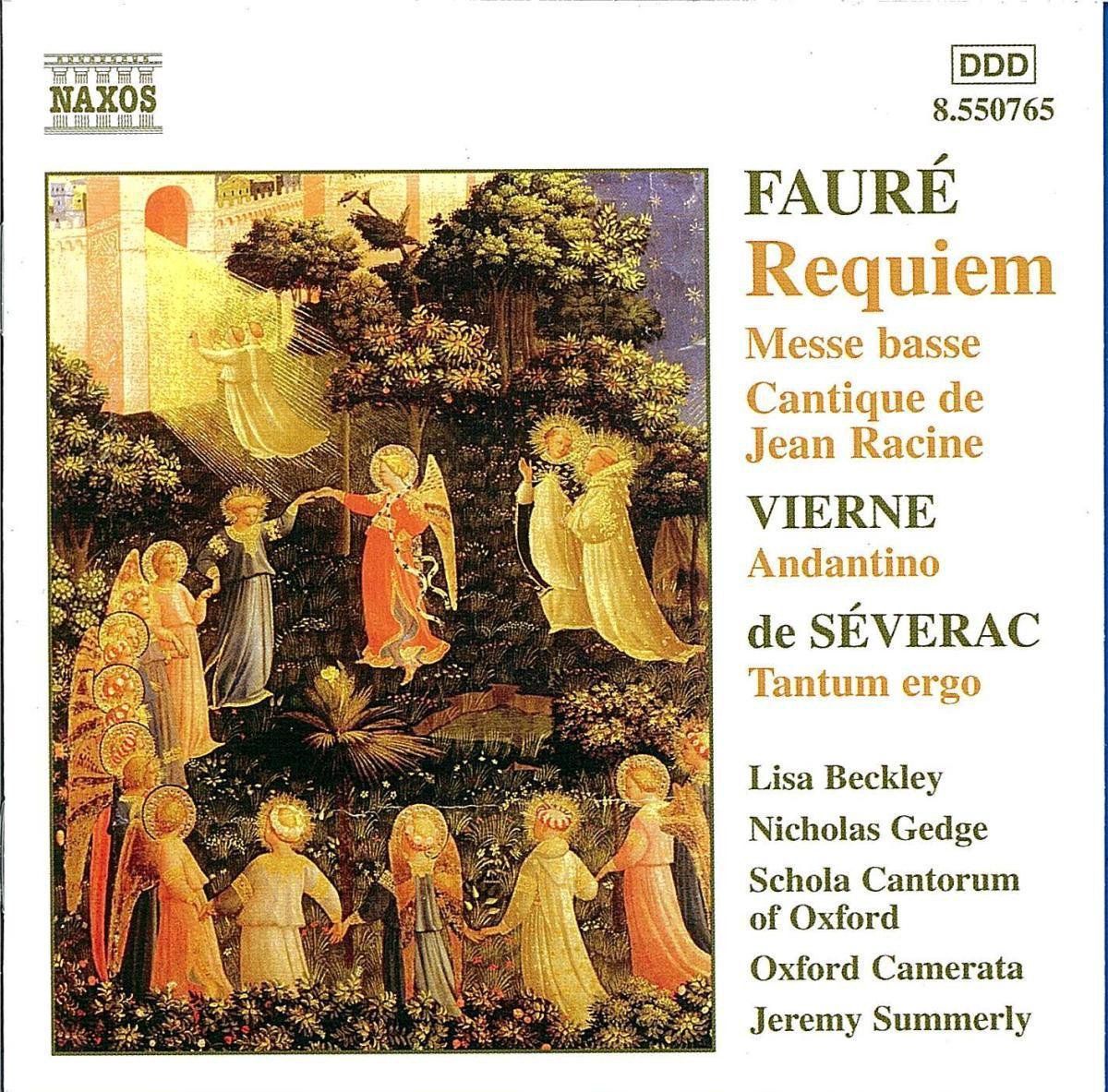 OUTHERE Faure' Gabriel Urbain...: Requiem Opus 48 - Messe Basse - Cantique De Jean Racine - CD