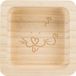 TRIXIE Wooden Food Bowl for Guinea Pig / Chinchilla