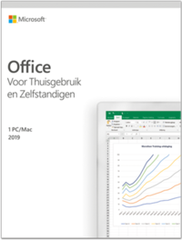 Microsoft Office 2019 Thuisgebruik &amp; Zelfstandigen Windows + Mac