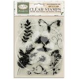Stamperia - Acrylic Stamp for Scrapbooks (Flowers and Poems)