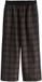 Next - Dames - Petite broek met wijde pijpen en contrast tailleband - Petite - Zwart