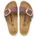 Birkenstock Madrid Big Buckle Pepper Nubuck Dames Slippers - Bordo - Maat 39