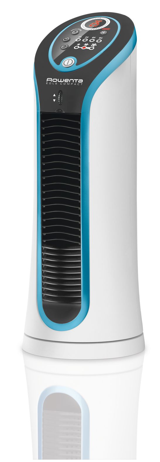 Rowenta Eole Compact VU6210 - Tower Fan - Black/Blue