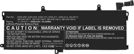 CoreParts MBXLE-BA0269 laptop reserve-onderdeel Batterij/Accu